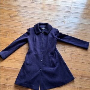 Calvin Klein Dark Blue Trench Coat